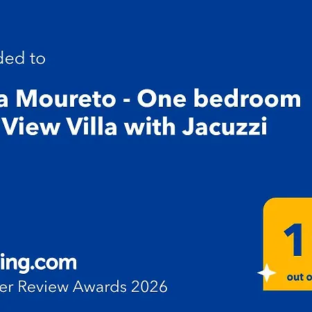 Casa Moureto - One Bedroom Sea View With Jacuzzi فيلة Spartylas